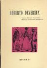 Roberto Devereux Tragedia lirica in tre atti [Paperback] Donizetti G.