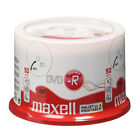 50 Maxell DVD-R PRINTABLE Stampabili Print 120 minuti 4.7GB inkjet -R 275701