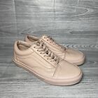 Vans Old Skool 721278 Pink/Blush Leather Low Top Trainers Shoes Unisex UK5 EU38