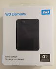 WD 4TB Elements Portable Hard Disk Esterno Portatile USB 3.0 WESTERN DIGITAL
