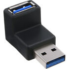 Adattatore USB 3.0 A maschio / A femmina, angolo