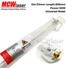 Tubo Laser CO2 50W-55W 850mm per Taglio con Macchina per Incisione Laser