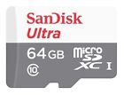 SanDisk Ultra Scheda Di Memoria Flash 64Gb Class 10 UHS-I MicroSDXC Sdsqunr-064g