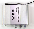 Amplificatore Stereo Hi-Fi per Casse Audio Impianto W.E.B A200