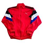 Vintage Adidas Originals Track Jacket 90s Retro Baggy Red Mens Large