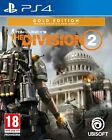 TOM CLANCY S THE DIVISION 2 GOLD EDITION PS4 ITALIANO PAL GIOCO PLAY STATION 4