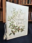 1890-1920 A Christmas Carol By Charles Dickens Scarce Edition COL LITHOGRAPHS