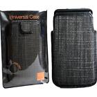 Orange Tweed Smartphone Phone Case Cover Pouch for iPhone 4S 5s 5c HTC One Mini