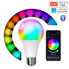 1-4Pack E27 WiFi Smart LED Light Bulb 15W RGB Color Lamp for Alexa Google Home