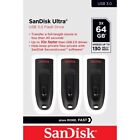 SanDisk Ultra Chiavetta USB 64Gb USB 3.0 Pacchetto Di 3 Sdcz48-064g-G46t Pen Dri