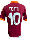 MAGLIA ROMA TOTTI NO MATCH WORN INDOSSATA SHIRT VINTAGE 2012/2013 MADE IN ITALY