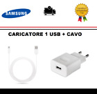 Caricabatterie + cavo Micro USB ricarica rapida Per Samsung GALAXY A5 J7 J3 J5