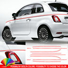 strisce adesive Fiat 500 fasce bordini striscette sottili carrozzeria fascette