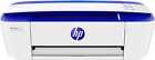 HP Stampante Multifunzione WiFi InkJet a Colori Scanner Bianco 3760 DeskJet