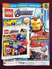 Lego Marvel Super Heroes Avengers Captain America Magazine Issue 12 Jet Rare NEW