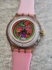 🔴 watch Serpent Keith Haring Vintage anni 90 Orologio Automatico Rosa