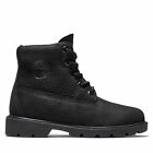 TIMBERLAND CLASSIC 6 INCH BOOT IN BLACK SIZE UK 3.5 EUR 36 GENUINE