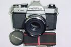 Pentax K1000 35mm Film SLR Manual Camera + Pentax-A 50/1.7 SMC Lens - Excellent