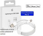 Cavo DATI 1 METRI Originale Lightning  Usb Per iPhone 7 8 X Xs 11 12 13 Pro Max