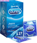 Durex Jeans Preservativi Comfort Lubrificati, 27 Profilattici