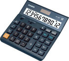 Casio Calcolatrice a 12 cifre Funzione calcolo Tasse / Valute Nero DH-12ET