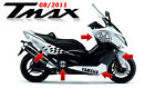KIT adesivi scooter Yamaha TMAX T-MAX T MAX 2011 500 stickers moto racing tuning