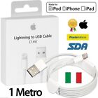 Cavo DATI ORIGINALE Lightning USB Per iPhone 7 e 8 plus X Xs 11 12 13 Pro Max