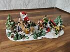 Villeroy & Boch Christmas Toys Weihnachtsmann mit Kindern 2 teilig  big Scene OV