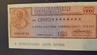 ITALIA Mini Assegni  Istituto Bancario San Paolo Di Torino 100 Lire  30/11/1976