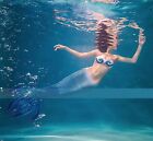 Costume Coda Sirena 4 Punte Donna Swimsuit Mermaid Tail Mare Piscina SMZ013 D P