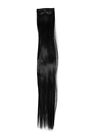 2 Clips Extension Strähne glatt Schwarz YZF-P2S18-2 45cm Haarverlängerung