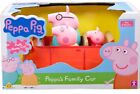 Peppa pig toy push and go car with sounds. Daddy mummy peppa red car Age 3 +