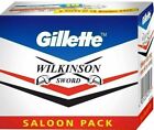 110 lame di rasoio Gillette Wilkinson a doppia lama DE rasoio di sicurezza...