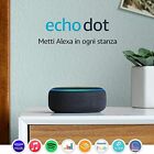 Echo Dot - Alto. intelligente con integrazione Alexa (3ª generazione) - Tessuto