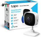 Tp-Link Telecamera Wi-Fi Interno Tapo C100, Videocamera Sorveglianza 1080P, Visi