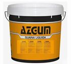 Guaina Liquida Trasparente AZGUM Terrazzi Balconi Pavimenti 1L + Pennello/Guanti