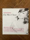 MADONNA rare ONE MORE CHANCE PROMO flat flyer 12