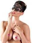 maschera occhi donna in pizzo nera mascherina veneziana sexy fetish trasparente