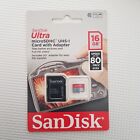 SanDisk Ultra Classe 10, 16GB Scheda di Memoria MicroSDHC + Adattatore SD