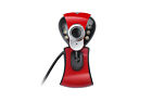 Webcam con microfono clip usb 2.0 videocamera led telecamera pc rotante pinza