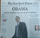 THE NEW YORK TIMES, LATE EDITION-Nov.5, 2008-OBAMA RACIAL BARRIER FALLS