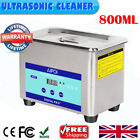 800ml Digital Ultrasonic Cleaner Ultra Sonic Bath Jewellery Cleaning Tank Timer