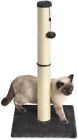 Amazon Basics Palo tiragraffi per gatti, medio, 40.01 x 40.01 x 80.01 cm grigio