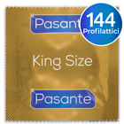 144 Preservativi XXL PASANTE Profilattici KING SIZE Extra Large Lunghi 60 mm