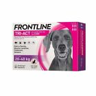 frontline tri act 6 pipette spot on per cani : peso 20 - 40 kg