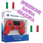 Controller Sony Per PlayStation 4 PS 4 Wireless per 4 - Rosso NUOVO