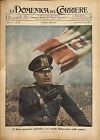La Domenica del Corriere 1940 annata completa 53 numeri  WWII Mussolini Hitler