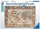 Ravensburger Italy Puzzle 2000 Pezzi Mappamondo 1650, Multicolore, 878531 - NUOV