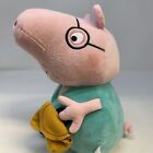 Daddy Pig Soft Toy 9” Plush Peppa Pig off to work!