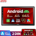 NEW ATOTO A6 4GB+64GB Android Doppio DIN Autoradio 7" GPS Track Wireless Carplay